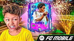 UPAMOS O ENDRICK NO REAL MADRI ATE O TALO NO FC 25 MOBILE