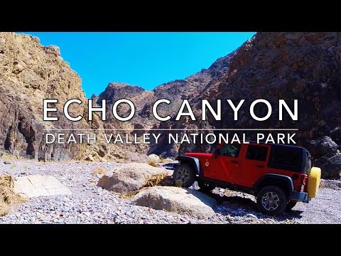 Jeeping en el Parque Nacional del Valle de la Muerte - Echo Canyon