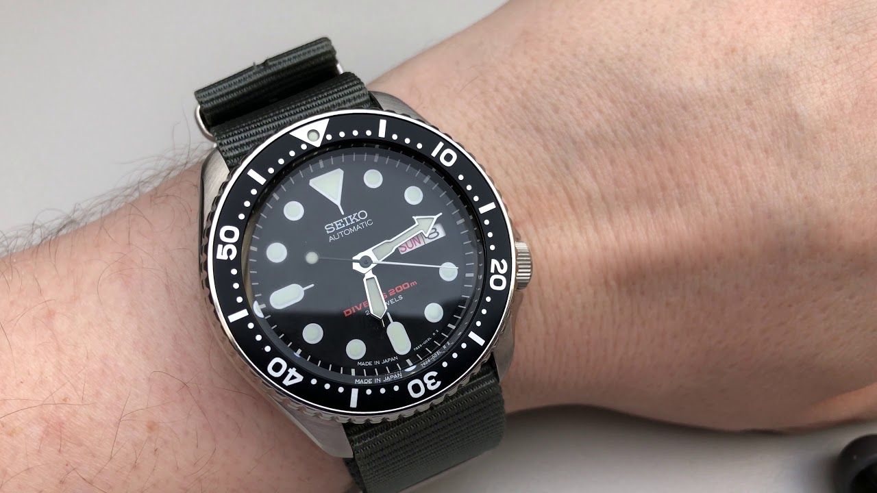 Return of the SEIKO SKX007J - Best mechanical watch for less than 200,-€ -  YouTube