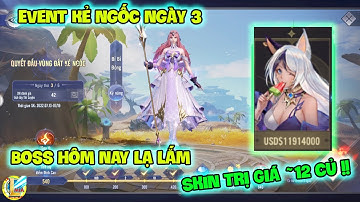 Đấu La Đại Lục-Hồn Sư Đối Quyết : Event Kẻ Ngốc Ngày 3, Boss Hôm Nay Lạ Lắm, Skin Trị Giá ~12 Củ !!