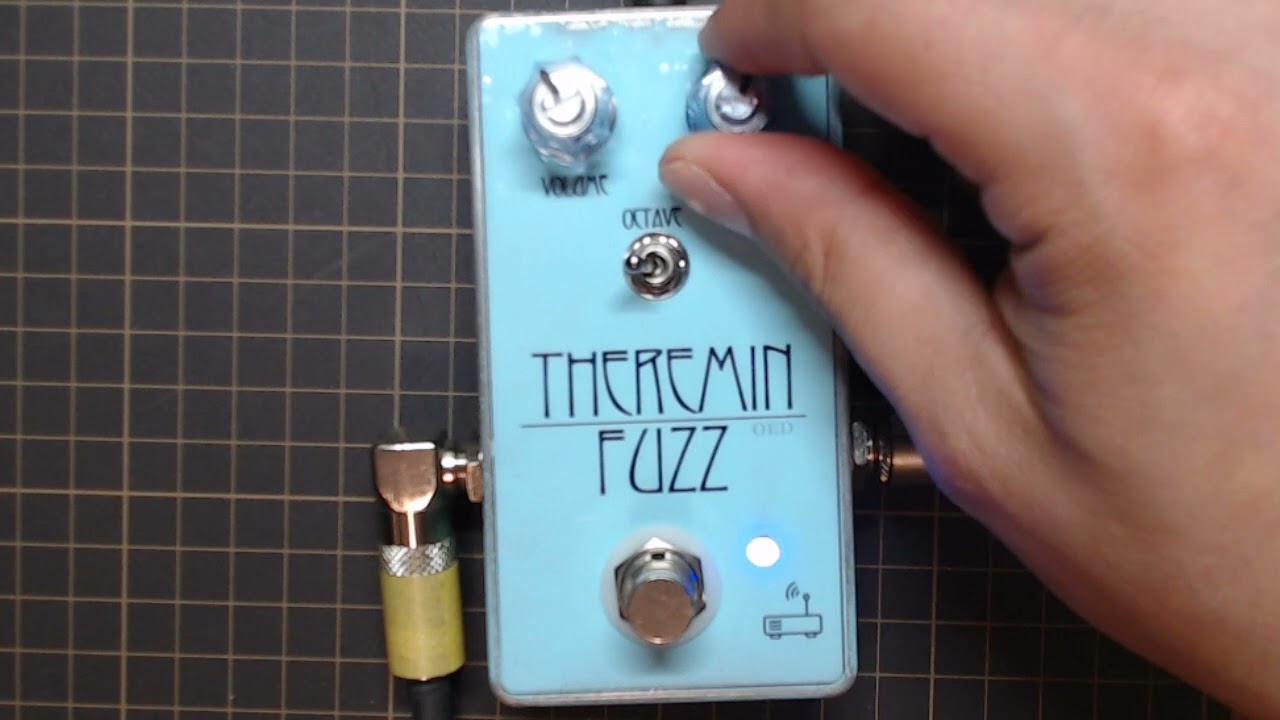 【自作】THEREMIN FUZZ テスト