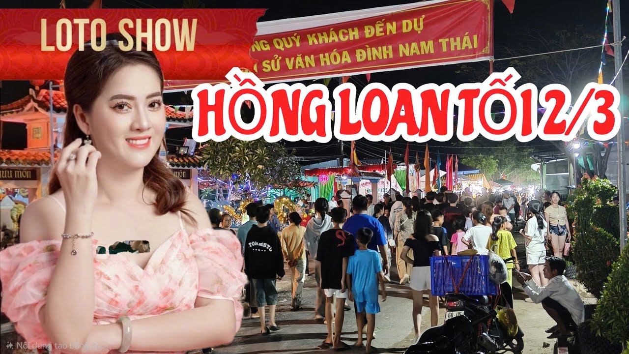 TRỰC TIẾP HỒNG LOAN TẠI LÔ TÔ SHOW RẠCH GIÁ
