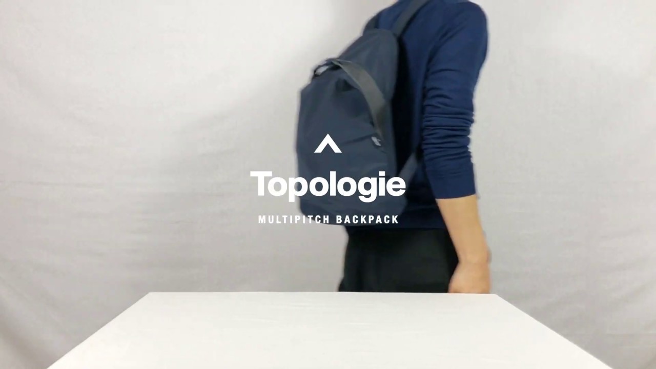 シンプルで高機能。街でも自然の中でも使える「Multipitch Backpack 