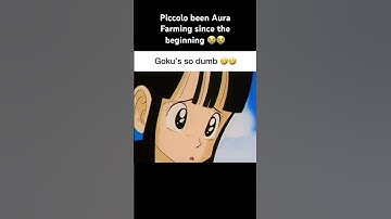 Piccolo Been Aura Farming Since The Beginning #anime #edit #dbz #piccolo #goku #dbs #aura #memes