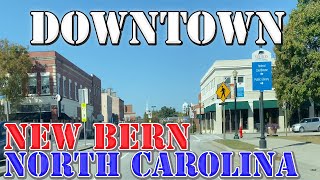 New Bern  North Carolina  4K Downtown Drive