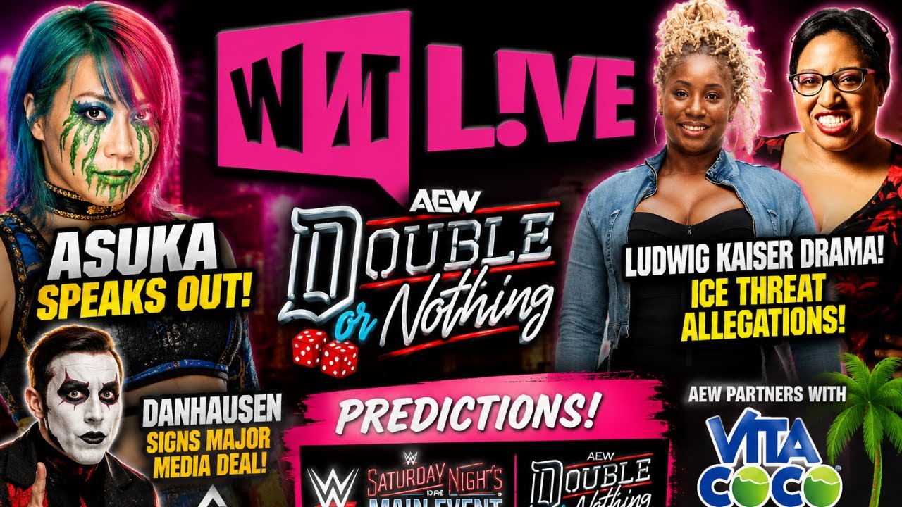 Asuka Speaks Out & AEW Double or Nothing Predictions | News & Reviews | WWT Live 5.22.26