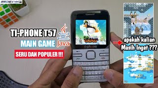 TI-PHONE T57 | NOSTALGIA | PLAYING JAVA GAMES!