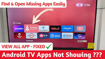 Apps Not Showing on Android TV 🔥 [Fixed] | Installed Apps Not Showing in Android Smart TV