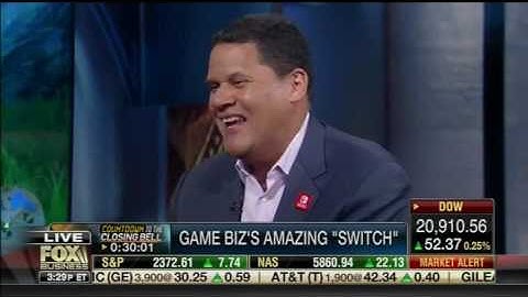 Fox Business interview with Reggie Fils-Aimé|NS broke Nintendo records for sales in first 2 days