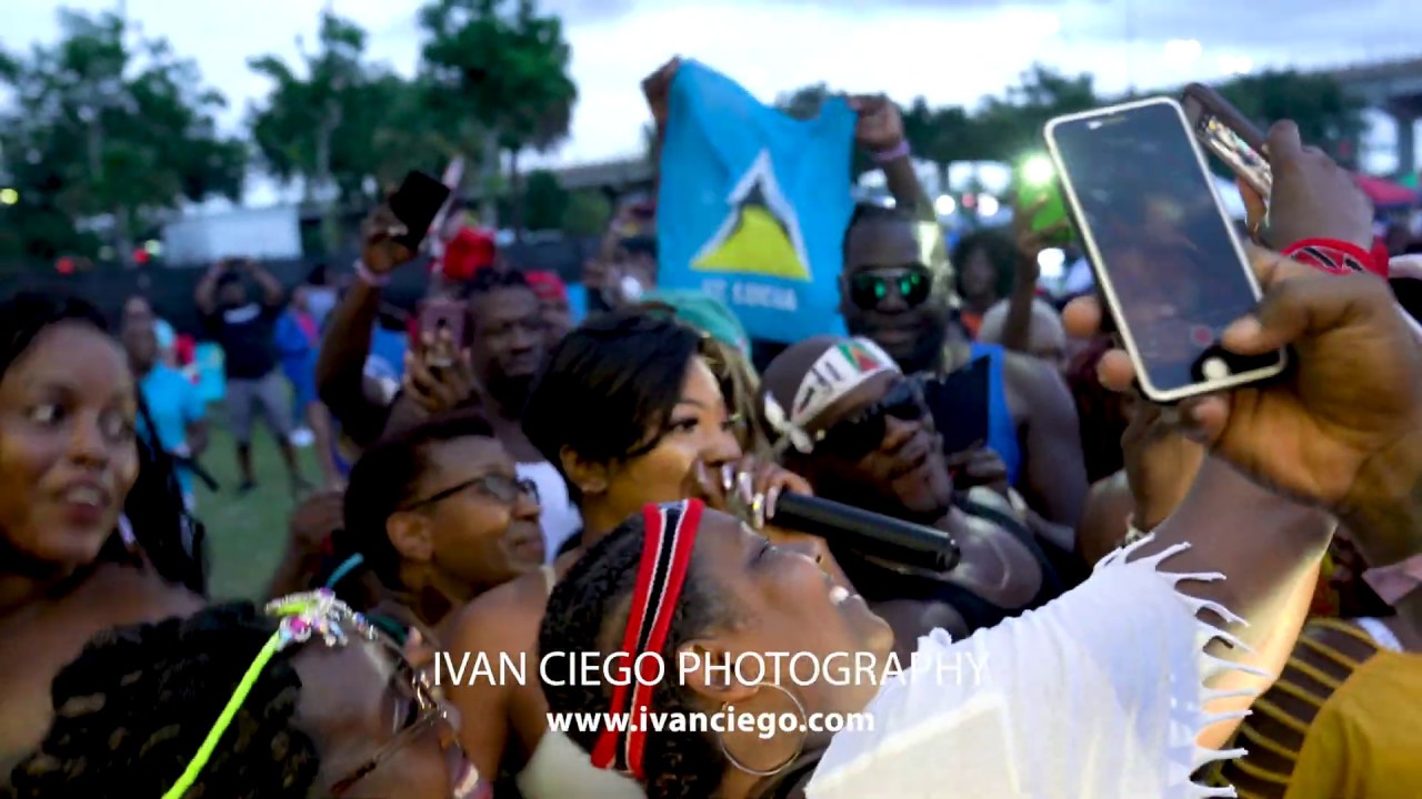 Patrice Roberts in concert at the Jacksonville Caribbean Carnival 2019