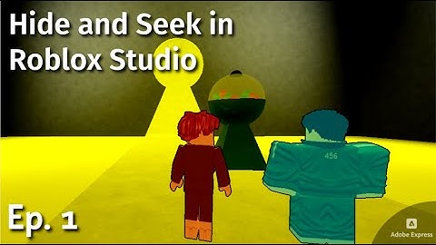 How to make Hide and Seek in Roblox Studio! [Ep.1 Rounds, Teams, Timer]
