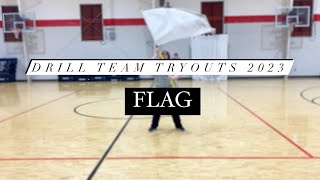 2023 Weaver Drill Team Tryouts - Flag