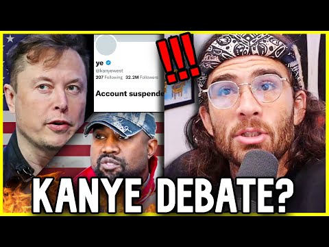 Thumbnail for Kanye Interview? | Twitter Free Speech | Hasanabi Reacts