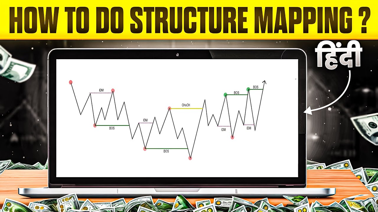How To Do Structure Mapping In SMC | Fractal, BOS, CHoCH & IDM | In ...
