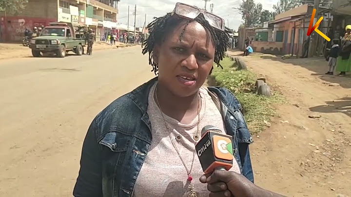 Protests Erupt in Nanyuki Over Woman’s Death in Police Custody