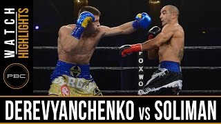 Derevyanchenko Vs Soliman Highlights July 21, 2016 - Pbc On Espn