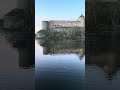 10s Stillness — Ivangorod Fortress Reflection, Narva River (Apr 2026) #narvariver #estoniannature