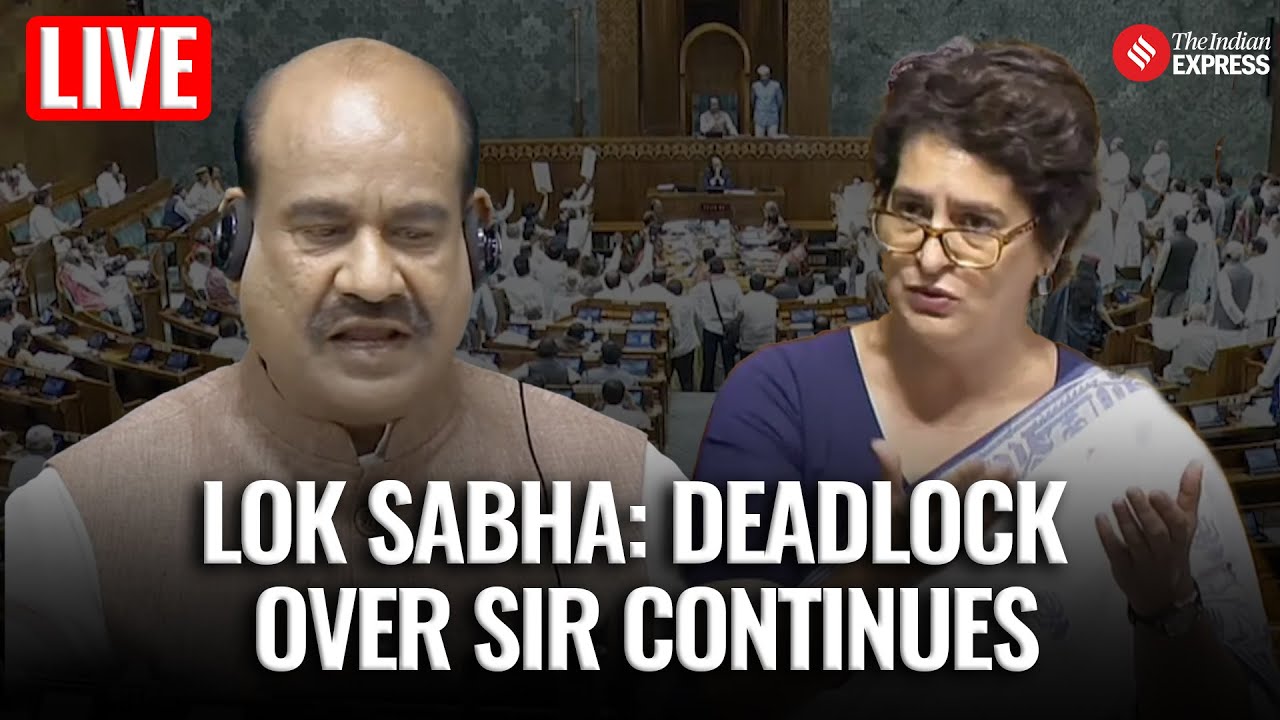 LIVE Lok Sabha: Deadlock Over SIR Persists | Monsoon Parliament Session