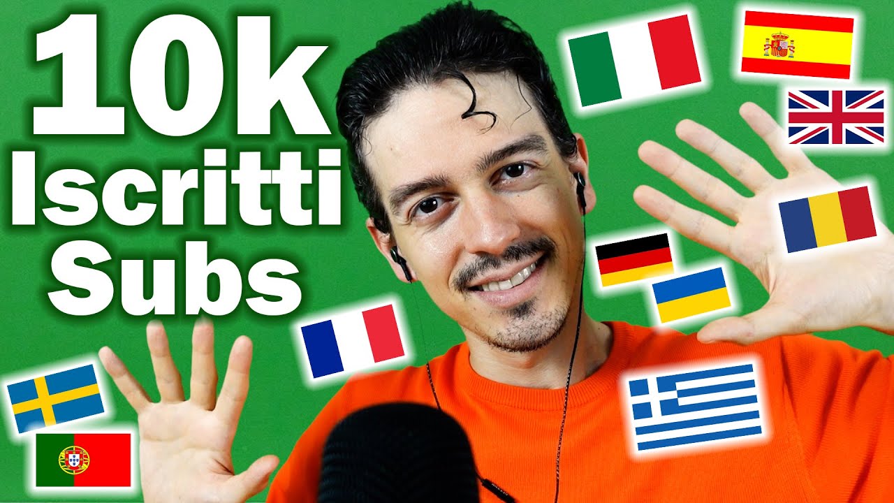 ASMR | Speciale 10k!!!!! In 10 Languages (ITA/ENG/ESP/FRA/DEU,ecc.)