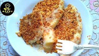 Peanut Dessert/The most eazy peanut sweet شیرینی خیلی ساده و خوشمزه کنافه بی نهایت آسان روز های عید