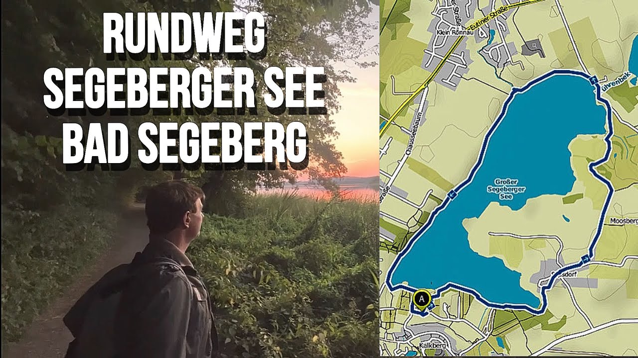 Segeberger See Rundwanderung in Bad Segeberg