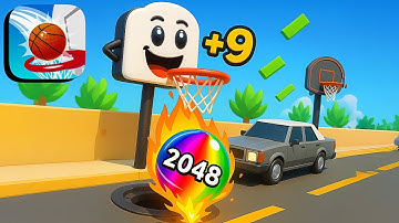 Bounce Dunk – Epic Trick Shots & Perfect Bounces! 🏀⚡ | Android & iOS Gameplay (Part 225)