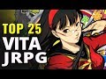 Top 25 Best PS Vita JRPG Games | Japanese roleplaying video games