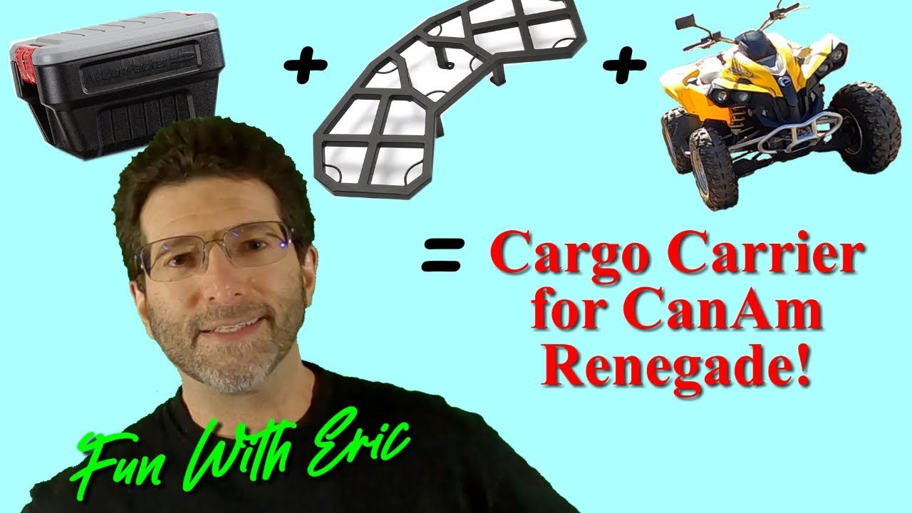 Create a Cargo Carrier for CanAm Renegade! YouTube