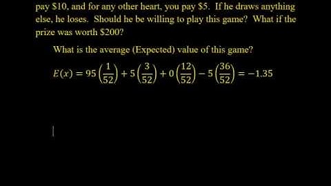 Chapter 15 Ex 1 Probability models