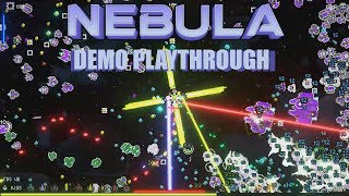 Nebula (PC) (Vampire Survivors in space basically) Demo playthrough