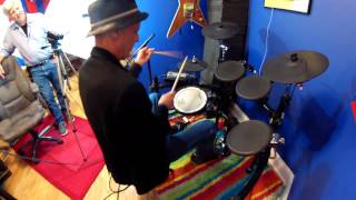 Johnny Vidacovich Warming Up At Ddtstudio