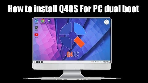 How to install Q4OS For PC Dual Boot installation | In Hindi #tipsandtopicgyan