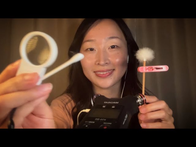10 min Ear Cleaning ASMR ~ I fell asleep editing this😴