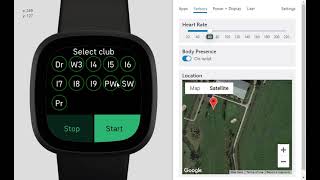 Golf GPS Rangefinder for Fitbit