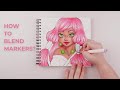 Ohuhu Markers Blending Tutorial 3.0