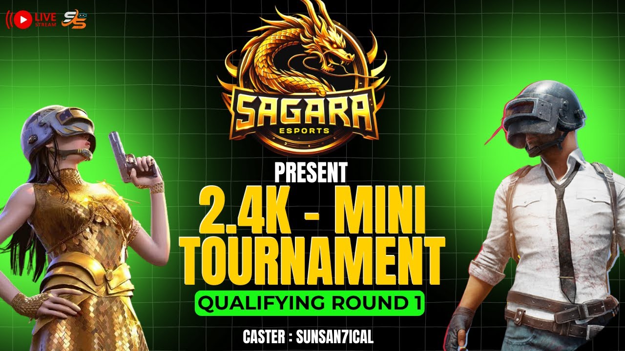 [QUALIFYING ROUND 1] SAGARA ESPORTS PRESENT MINI BGMI TOURNAMENT ...