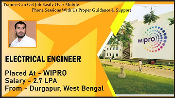 Congrats, Roshan | ELECTRICAL ENGINEER | 2.7 LPA | Got selected as Tech Support Engineer in "WIPRO"