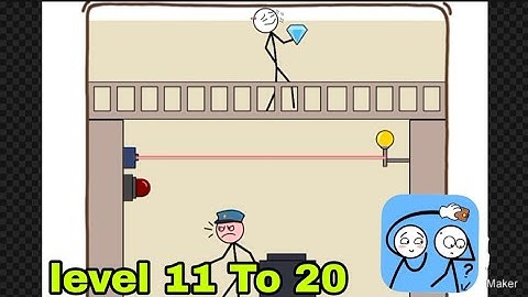 Thief Puzzle : To Pass A Level - Gameplay Walkthrough Level 11 To 20 ( Android - iOS ) Mind Gaming