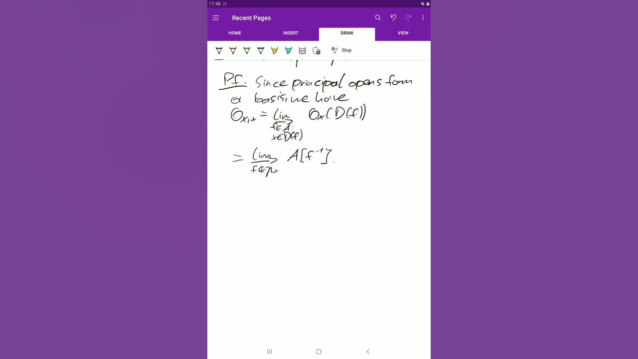 Modern Algebraic Geometry Stalks of the structure sheaf of an affine