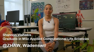 Shannon Vlahakis, Graduate in MSc Applied Computational Life Sciences @ZHAW, Wädenswil