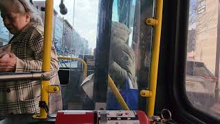 New Jersey Transit Route 156 Full Ride from PABT to Englewood Cliffs No Subtitles