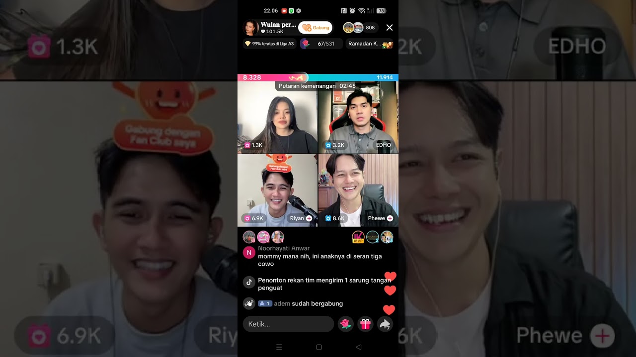 Gombalan maut mas Riyan 😂😂