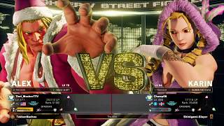 STREET FIGHTER V rage quit after he teabags