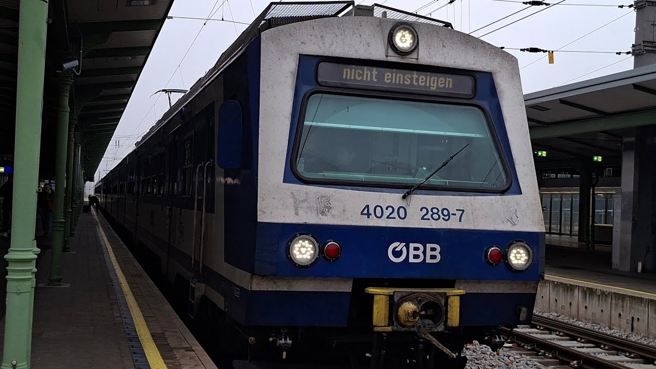 Ausfahrt Einziehfahrt 4020.279 + 4020.289 In Wien Heiligenstadt 