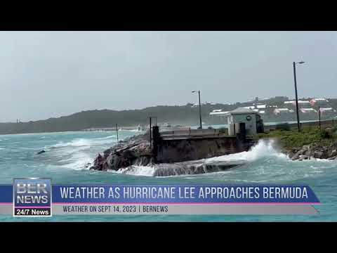 12 PM | Weather As Hurricane Lee Approaches Bermuda, Sept 14 2023