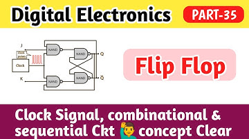 What is a flip flop in digital electronics?What are the types of flip flop| sequential circuit|