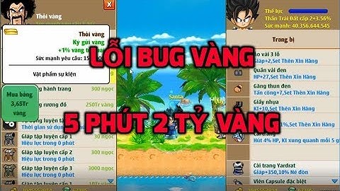 Ngọc Rồng Online - Bug vàng x10 game ngọc rồng...lỗi chưa từng gặp