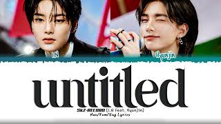 Skz Record I N Unled Feat Hyunjin Lyrics Color Coded Han Rom Eng