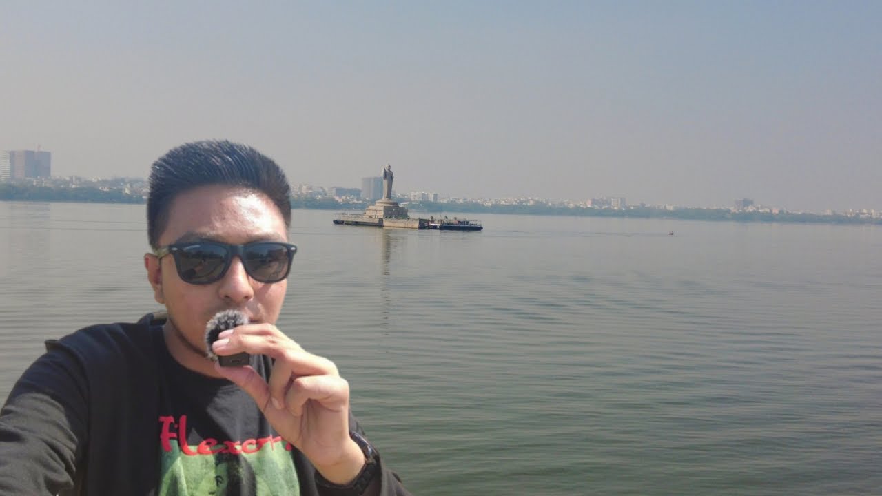 In the Middle of the Lake the Statue of.......!!!! | Hyderabad Travel Vlog