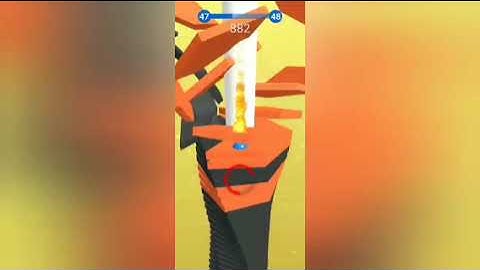 Stack Ball - Level 47 - Gameplay - A4 Tech